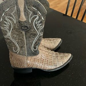 Rodeo Bravo Men’s Alligator Boots Size 9